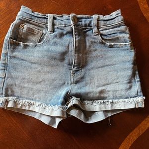 Blue denim shorts, good condition